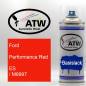 Preview: Ford, Performance Red, ES / M6997: 400ml Sprühdose, von ATW Autoteile West.